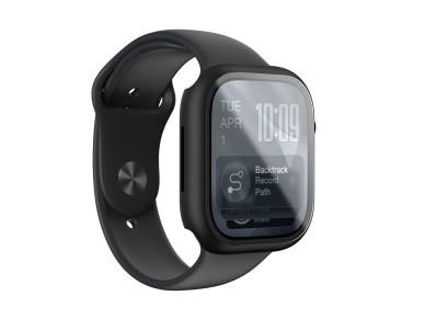AmazingThing Radix Glass Screen Protector with Case for Apple Watch Series 11 46mm - Black AmazingThing Radix Glass Screen Protector with Case for Apple Watch Series 11 46mm - Black