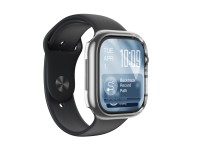 Capa protetora minimalista AmazingThing para Apple Watch Series 11 46mm - Transparente Capa protetora minimalista AmazingThing para Apple Watch Series 11 46mm - Transparente