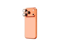Lente de cristal AmazingThing para iPhone 17 Pro / Pro Max - con marco naranja Lente de cristal AmazingThing para iPhone 17 Pro / Pro Max - con marco naranja