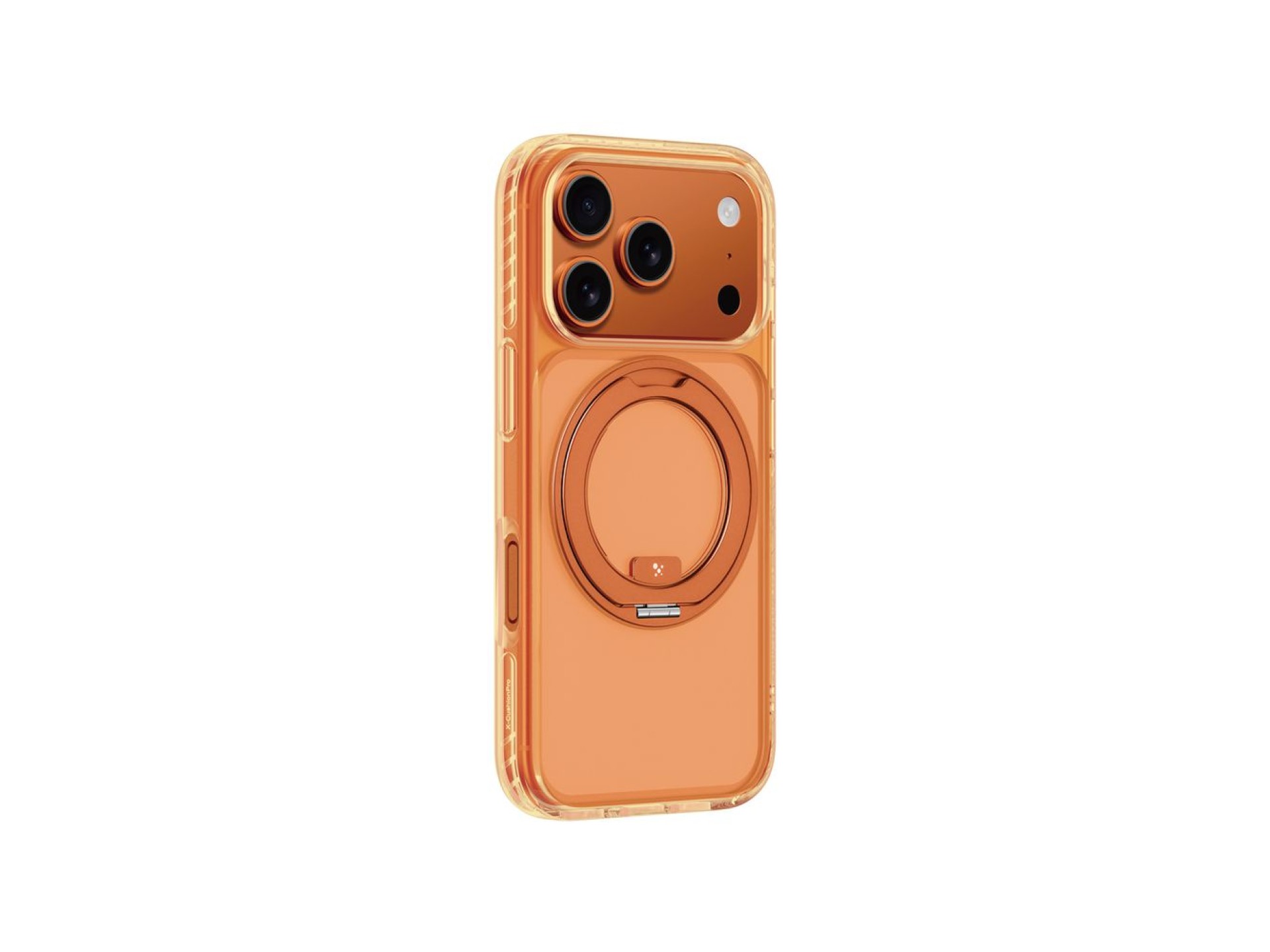 AmazingThing Titan Pro Spin case for iPhone 17 Pro Max compatible with MagSafe - orange