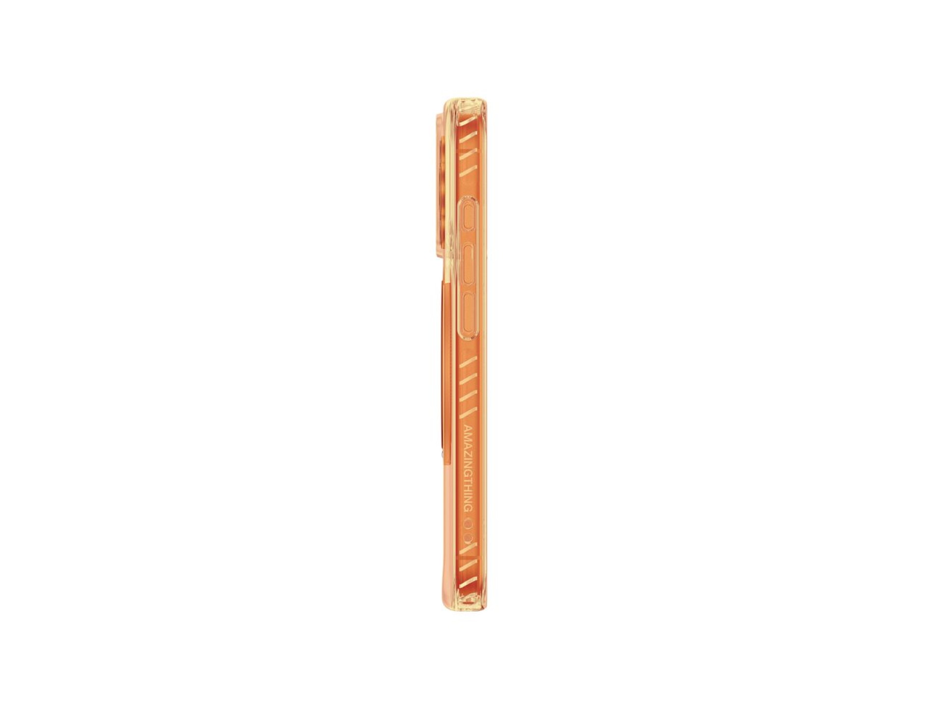 AmazingThing Titan Pro Spin case for iPhone 17 Pro Max compatible with MagSafe - orange