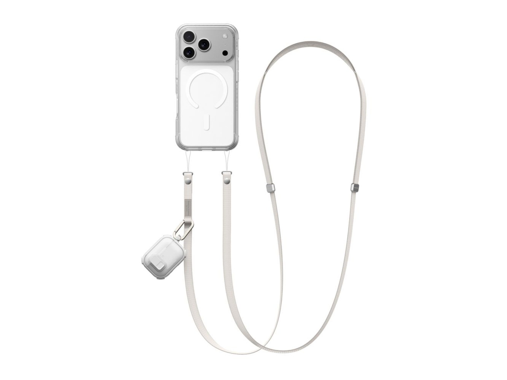 AmazingThing Titan MagStrap Magnetic Phone Strap - Gray