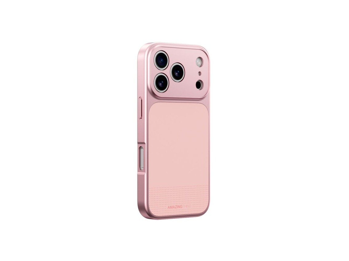 Funda AmazingThing Minimal Mag Full Cover para iPhone 17 Pro Max - Rosa