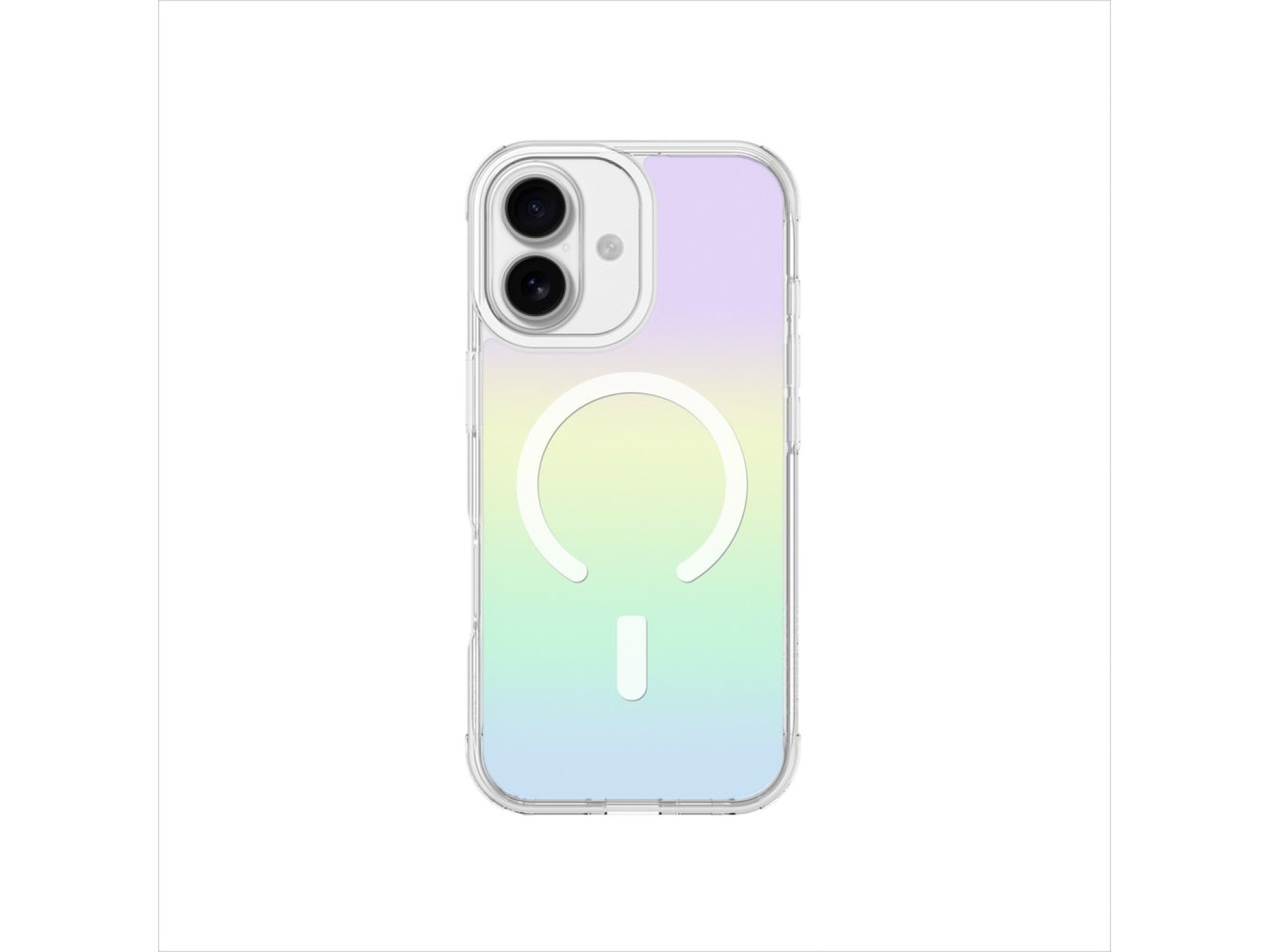 Funda AmazingThing Minimal Mag para iPhone 17 compatible con MagSafe arcoíris - multicolor