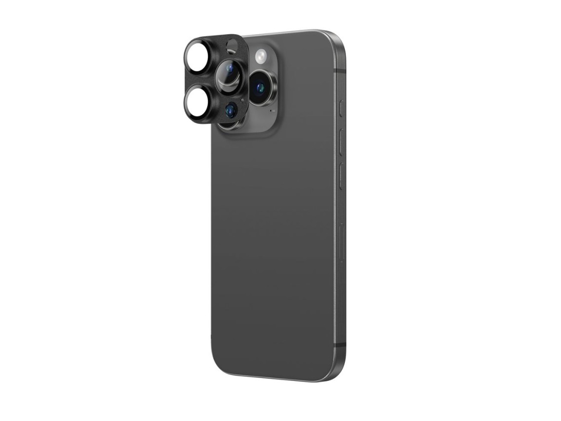 AmazingThing Aviation-Grade Alloy Tempered Glass Lens for iPhone 16 Pro / 16 Pro Max Camera Lens - B
