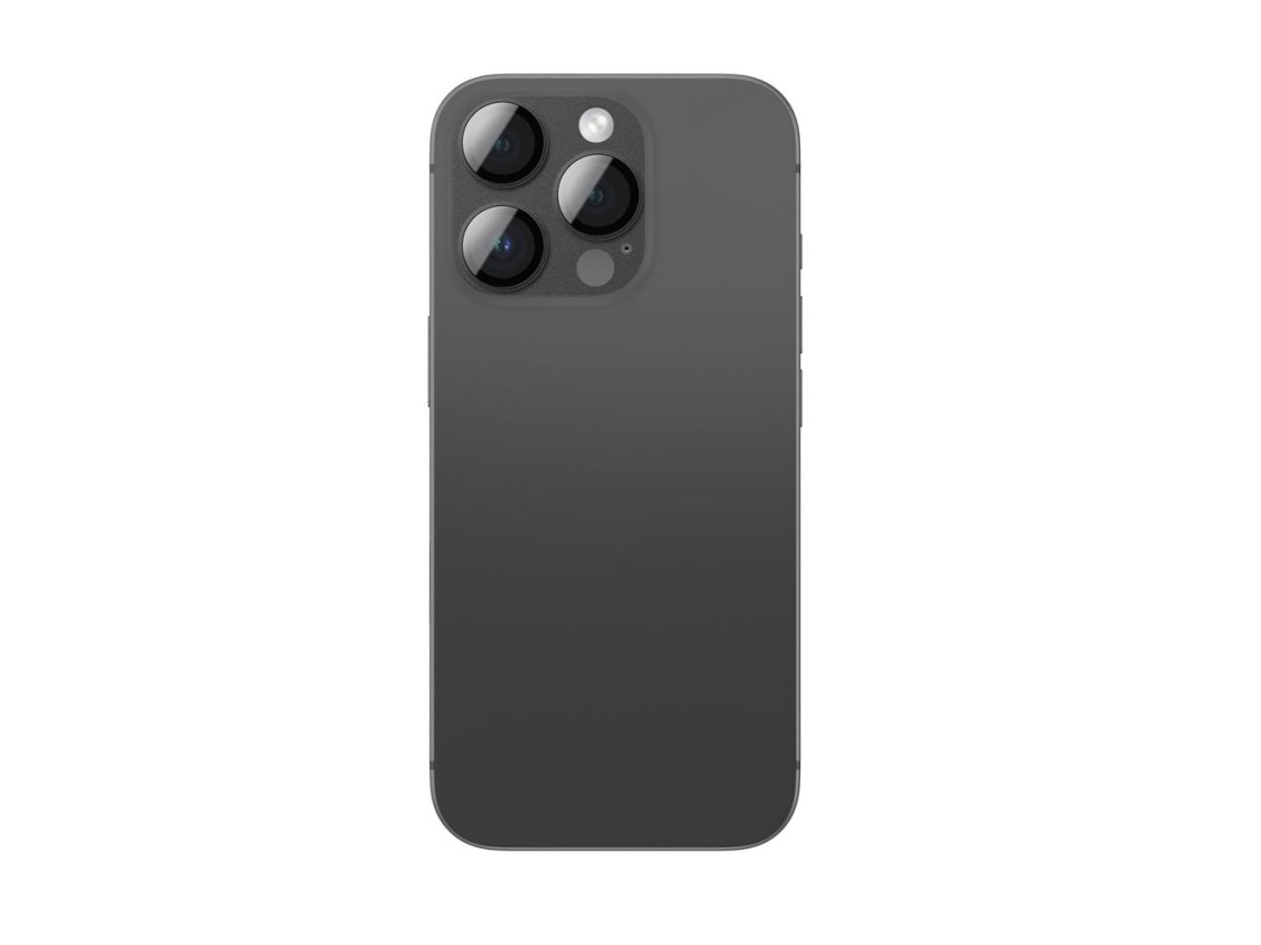 AmazingThing Aviation-Grade Alloy Tempered Glass Lens for iPhone 16 Pro / 16 Pro Max Camera Lens - B