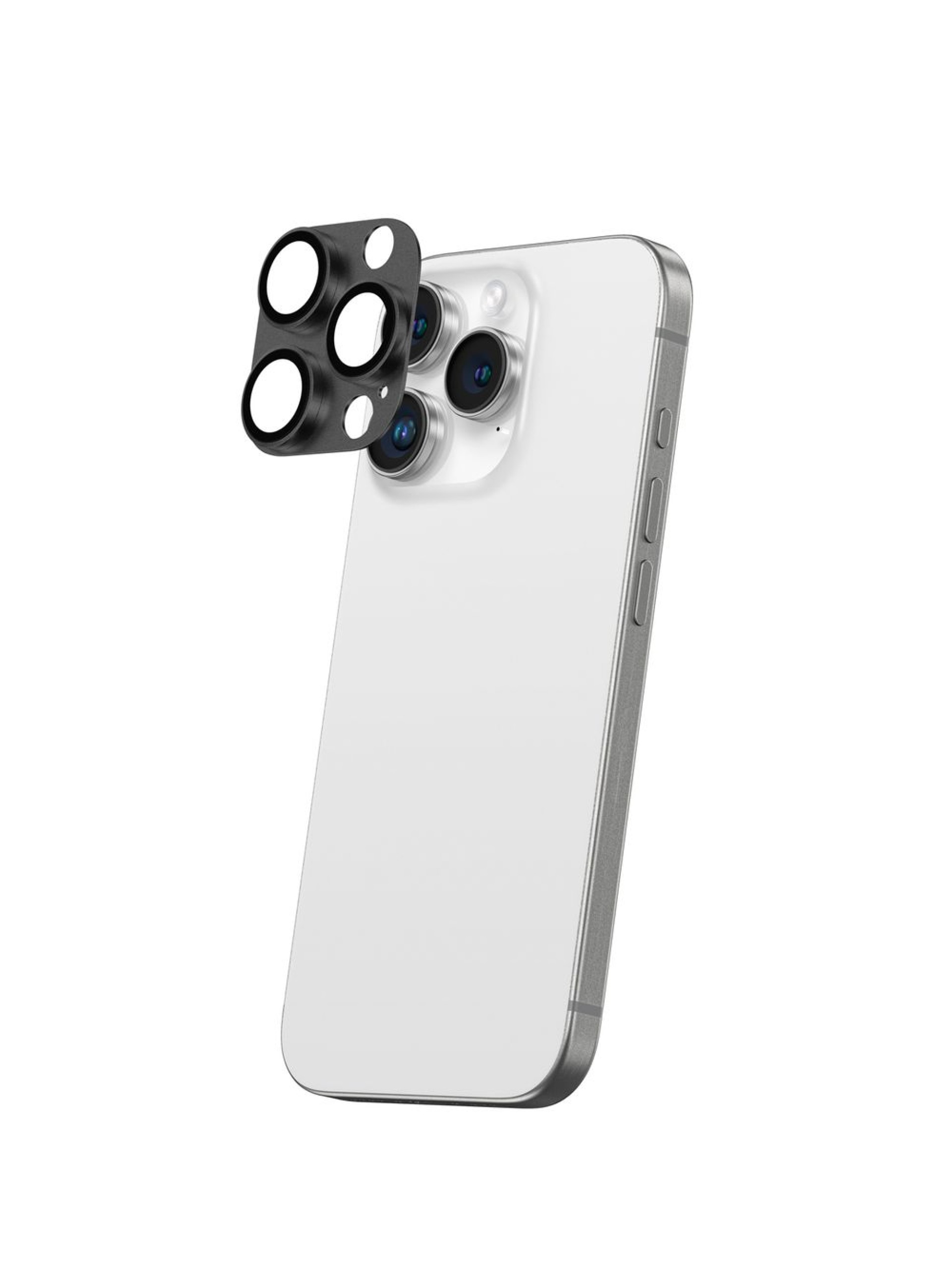 AmazingThing Aviation-Grade Alloy Tempered Glass Lens for iPhone 16 Pro / 16 Pro Max Camera Lens - B