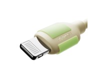 Joyroom S-A53 30W USB-C - Lightning Cable with Fluorescent Tip 2m - Beige