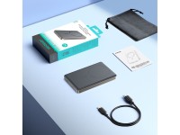 Batería externa ultradelgada Joyroom JR-PBM08 Pro de 10000 mAh - Titanio Batería externa ultradelgada Joyroom JR-PBM08 Pro de 10000 mAh - Titanio