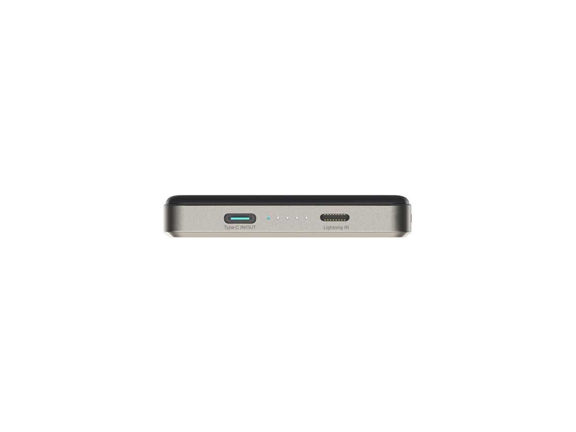 Batería externa ultradelgada Joyroom JR-PBM08 Pro de 10000 mAh - Titanio