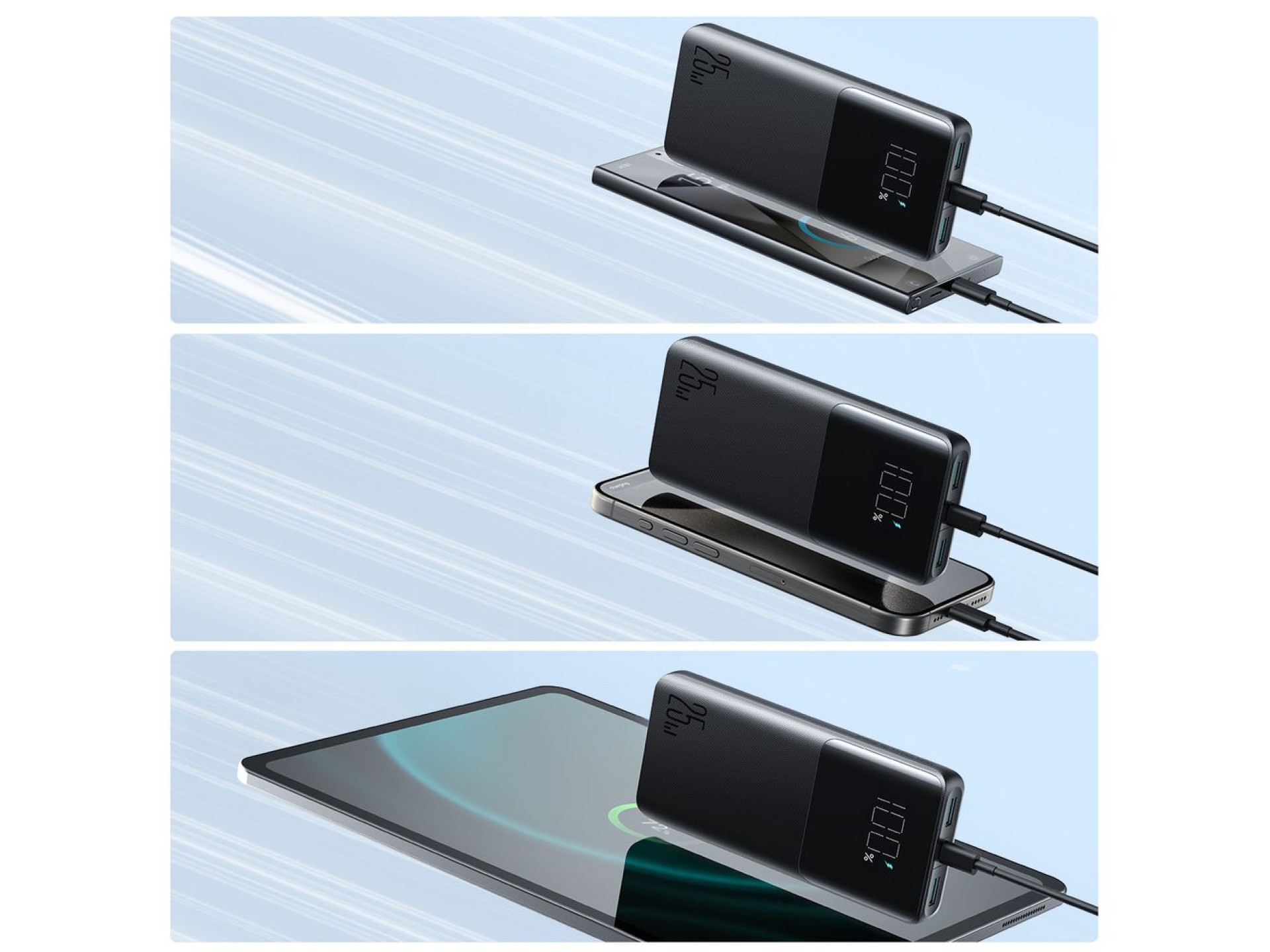 Joyroom JR-PBF20 25W 10000mAh Power Bank - Black