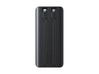 Joyroom JR-PBF19 Powerbank de 22,5 W e 10000 mAh com dois cabos integrados - Preto Joyroom JR-PBF19 Powerbank de 22,5 W e 10000 mAh com dois cabos integrados - Preto