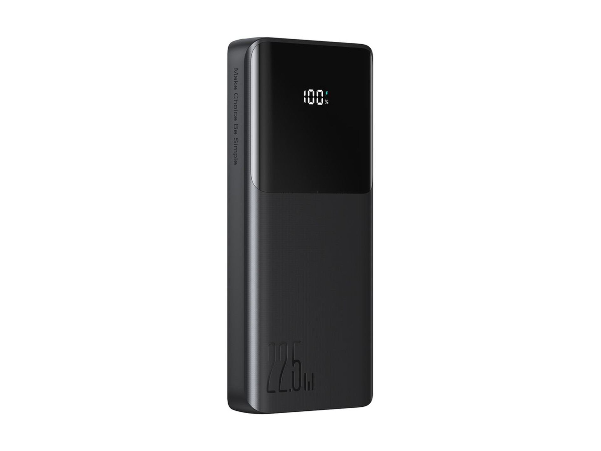 Joyroom JR-PBF19 Powerbank de 22,5 W e 10000 mAh com dois cabos integrados - Preto