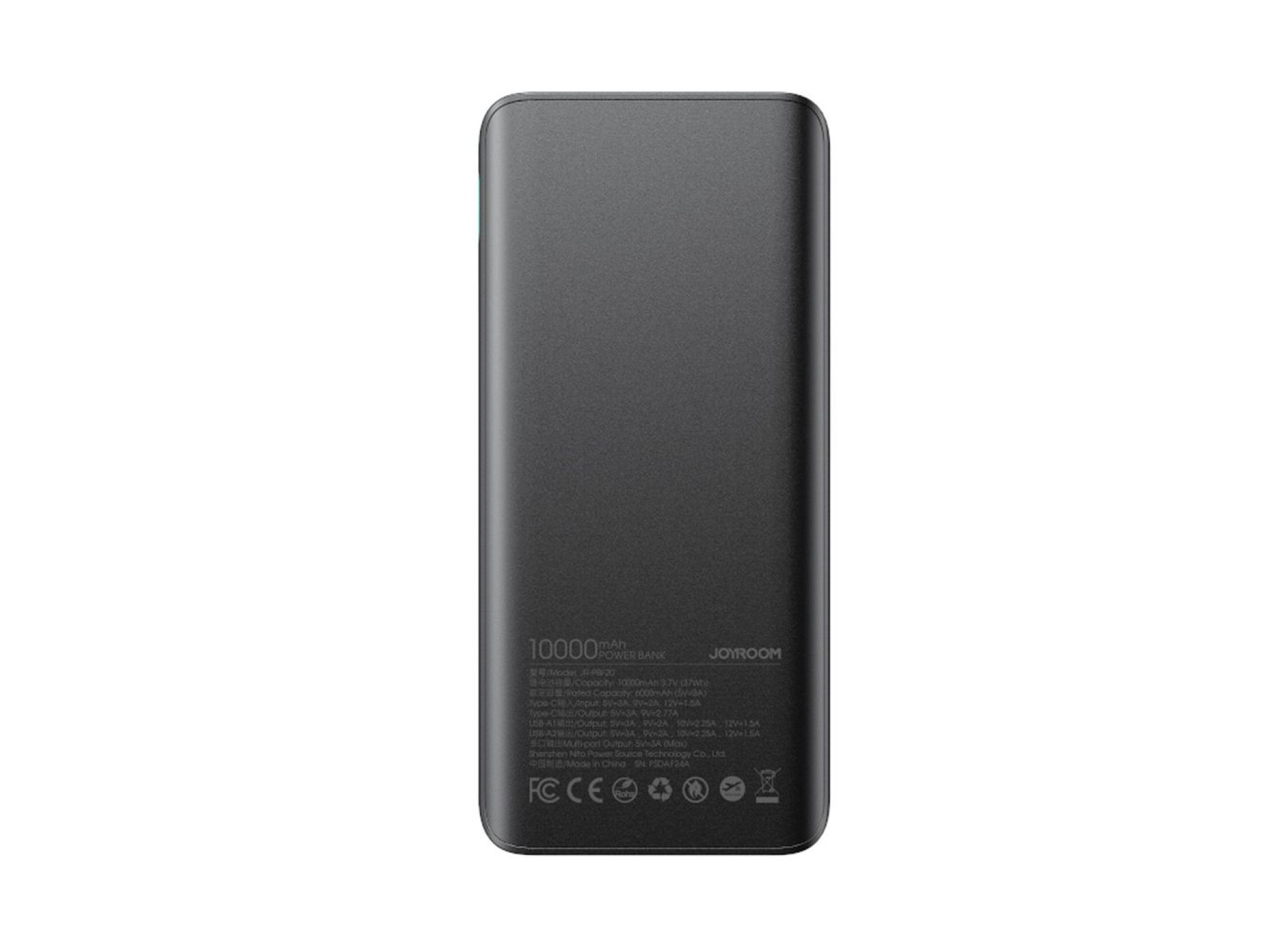 Joyroom JR-PBF20 25W 10000mAh Power Bank - Black