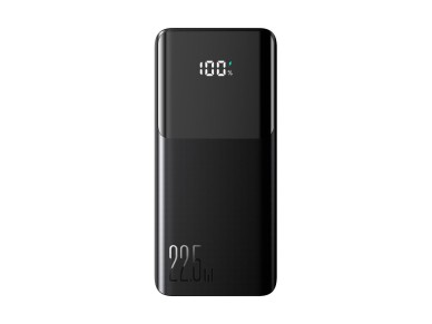 Batería externa Joyroom JR-PBF19 de 22,5 W y 10000 mAh con dos cables integrados - Negra Batería externa Joyroom JR-PBF19 de 22,5 W y 10000 mAh con dos cables integrados - Negra