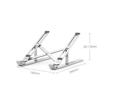 Suporte universal para laptop Tech-Protect Alustand - Cinza escuro