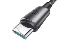 Joyroom S-A50 Unlimited Series 60W USB-C - Cabo USB-C com organizador magnético de 1,2 m - Cinza Joyroom S-A50 Unlimited Series 60W USB-C - Cabo USB-C com organizador magnético de 1,2 m - Cinza
