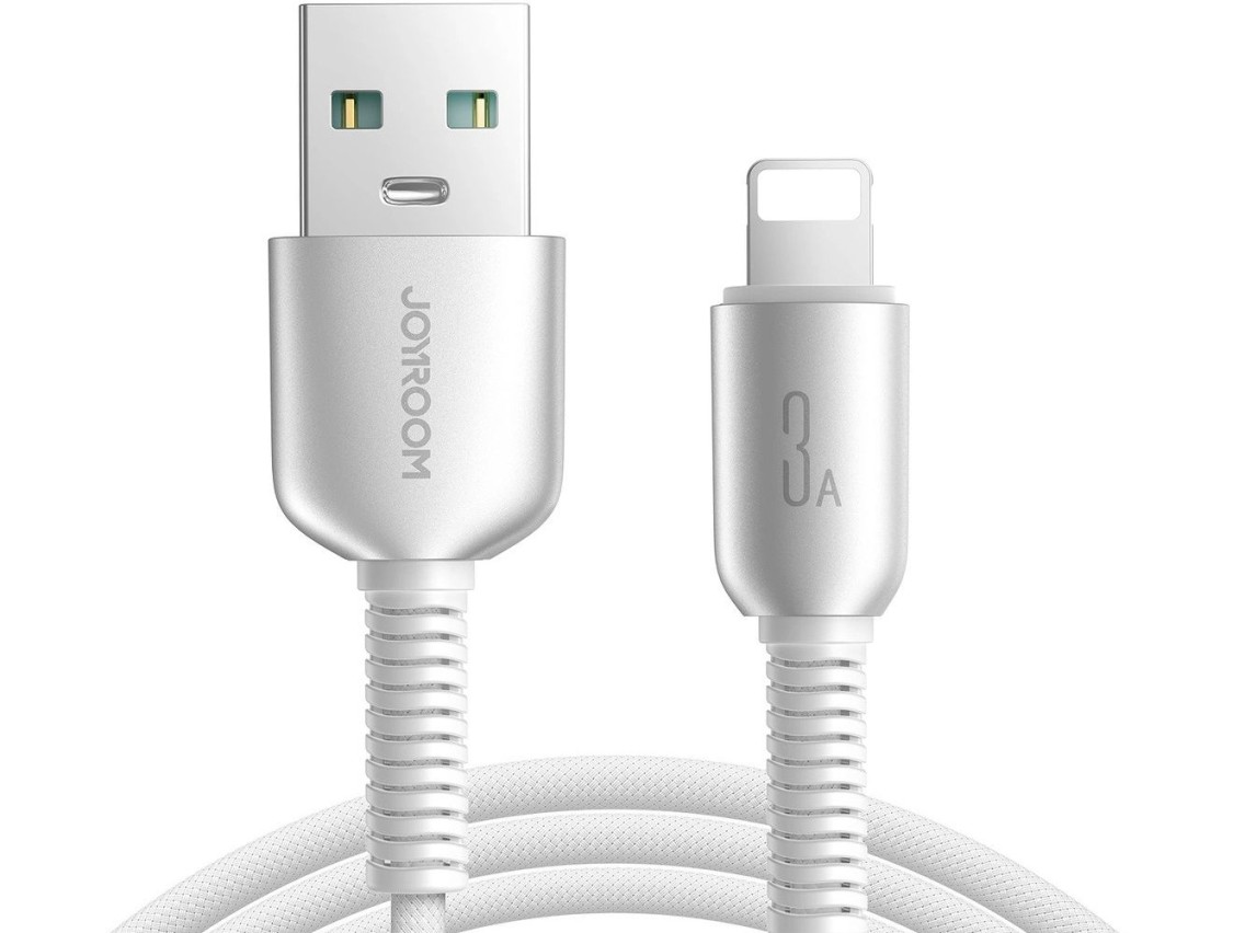 Joyroom S-A51 Cutting-Edge Series 3A USB-A - Lightning cable 1.2m - light gray