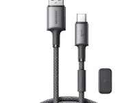Joyroom S-A50 Unlimited Series 3A USB-A - USB-C Cable with Magnetic Organizer 1.2m - Gray