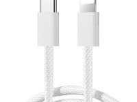 Joyroom S-A45 Ben Series 30W Cable (USB-C - Lightning) Braided 1m - White