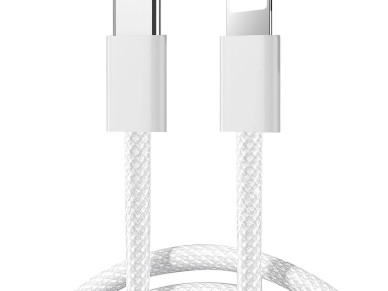 Joyroom S-A45 Ben Series 30W Cable (USB-C - Lightning) Braided 1m - White