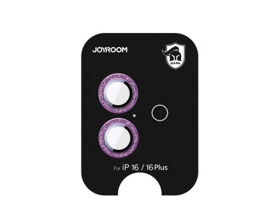 Película protetora Joyroom JR-MSF0302 para lentes do iPhone 16/16 Plus - rosa Película protetora Joyroom JR-MSF0302 para lentes do iPhone 16/16 Plus - rosa
