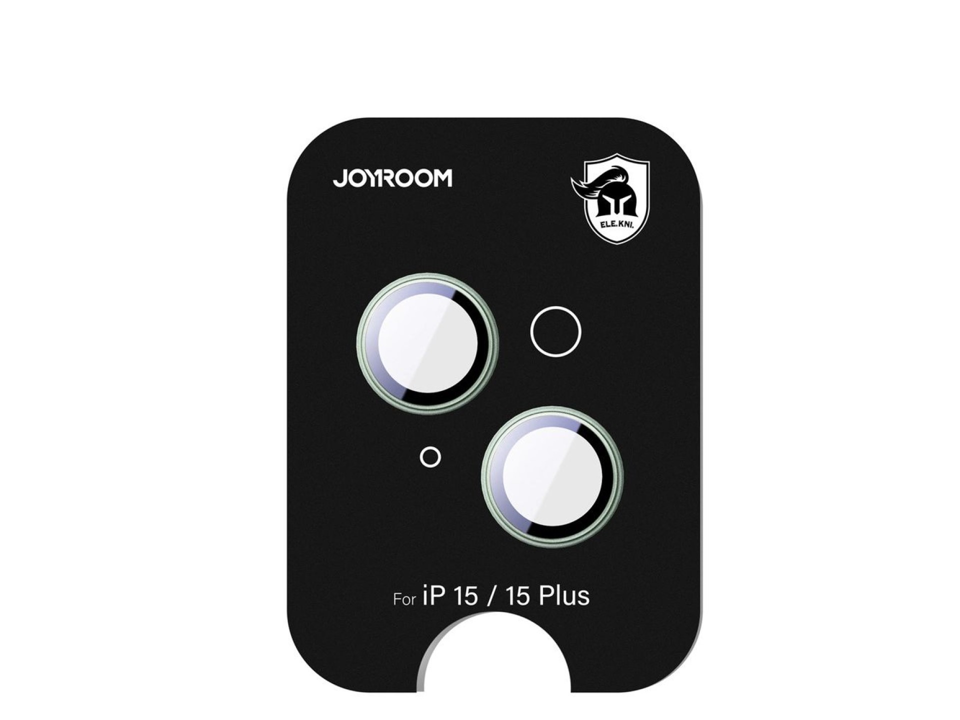 Película protetora de vidro Joyroom JR-MFY0252 para lentes do iPhone 15/15 Plus - verde