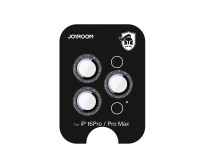 Joyroom JR-MSF0303 Glass Screen Protector for iPhone 16 Pro/16 Pro Max Lenses - Black Joyroom JR-MSF0303 Glass Screen Protector for iPhone 16 Pro/16 Pro Max Lenses - Black