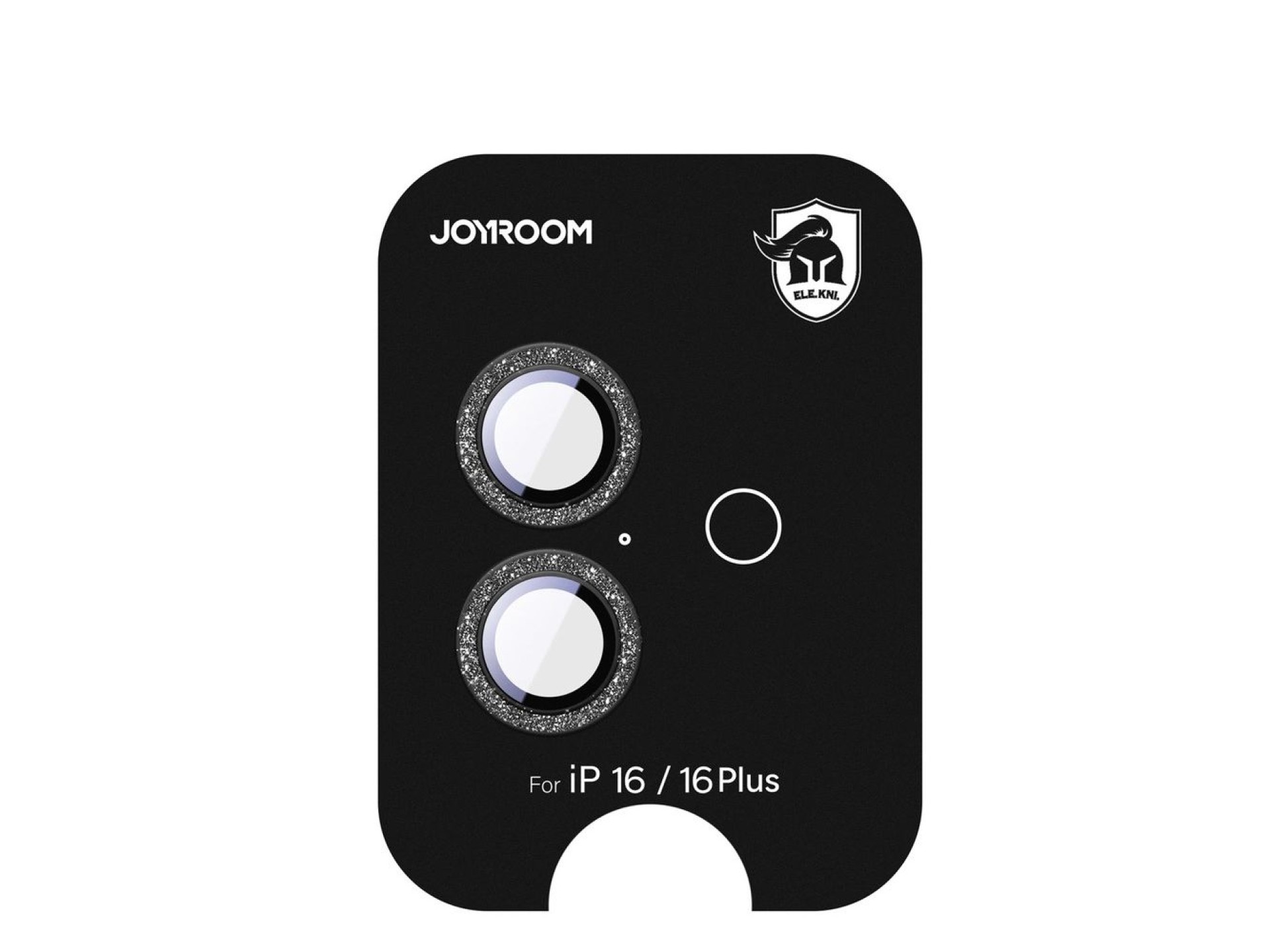 Protetor de tela de vidro Joyroom JR-MSF0298 para iPhone 16/16 Plus - Preto