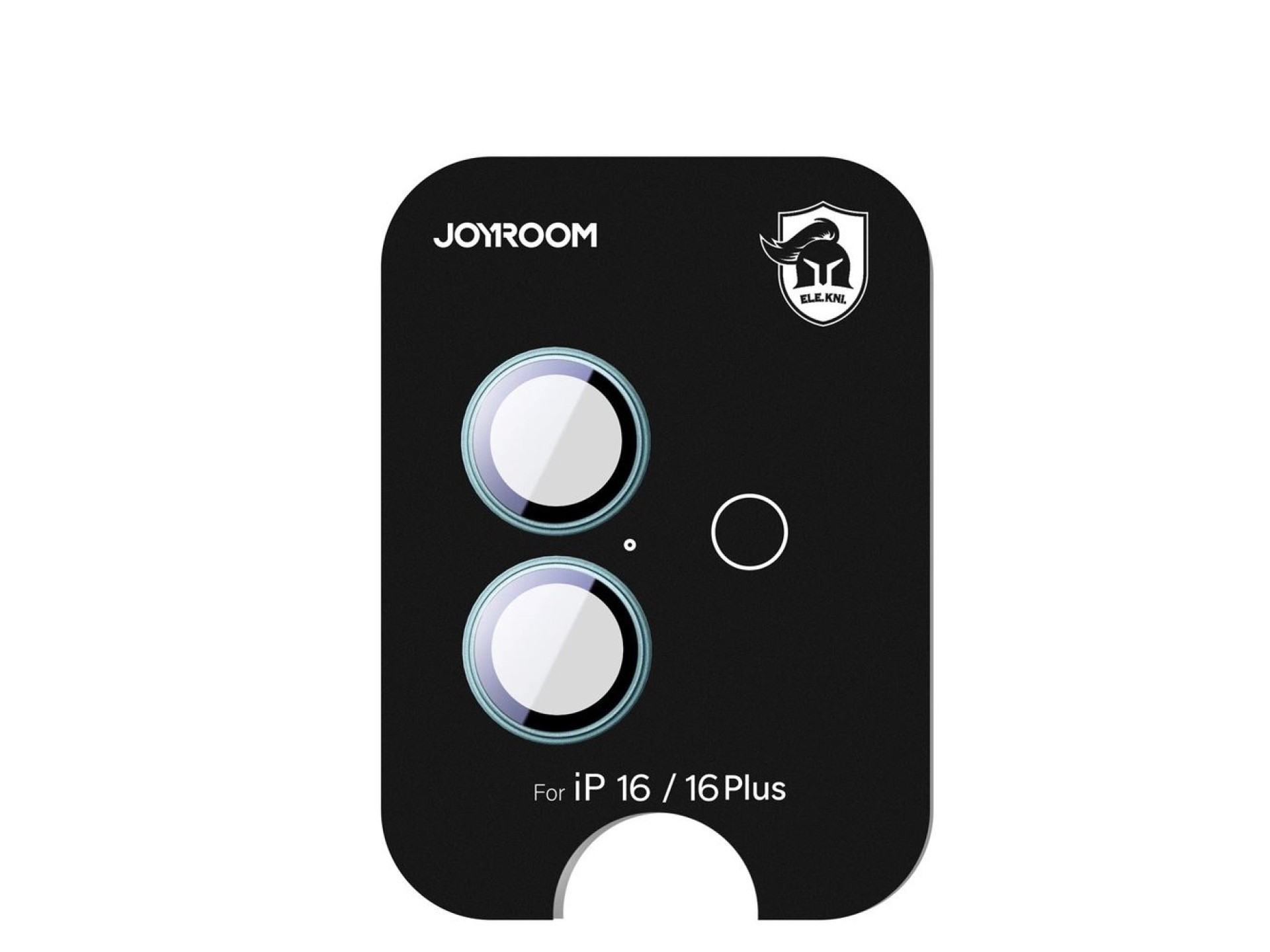 Cristal protector Joyroom JR-MFY0258 para lentes de iPhone 16/16 Plus - verde