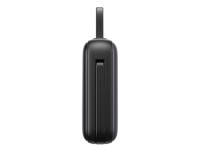 Joyroom JR-PBF27 Powerbank de 10000mAh e 22,5W com cabos USB-C e Lightning integrados - Preto