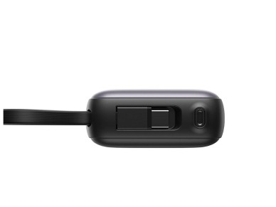 Joyroom JR-PBF27 10000mAh 22.5W Powerbank with Built-in USB-C and Lightning Cables - Black