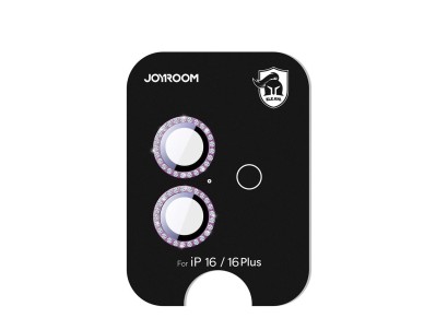 Joyroom JR-MSJ0275 protective glass for iPhone 16/16 Plus lenses - pink Joyroom JR-MSJ0275 protective glass for iPhone 16/16 Plus lenses - pink