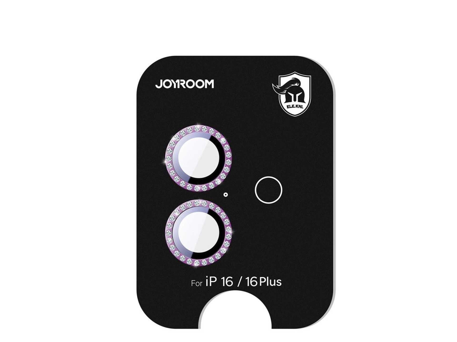 Película protetora de vidro Joyroom JR-MSJ0275 para lentes do iPhone 16/16 Plus - rosa