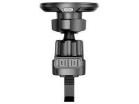 Joyroom JR-ZS412 holder with Qi2 15W charger, car, for air vent - black Joyroom JR-ZS412 holder with Qi2 15W charger, car, for air vent - black