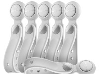 Joyroom JR-ZS422 Cable Organizer Silicone Headband with Magnet, Set of 6 - White