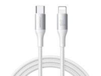 Joyroom S-A28 Flash Series 30W USB-C to Lightning cable 1m - white