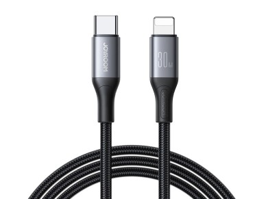 Joyroom S-A28 Flash Series 30W USB-C - Lightning cable 1m - black