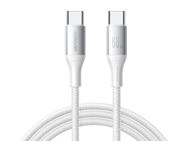 Joyroom S-A28 Flash Series 60W USB-C - USB-C Cable 2m - White