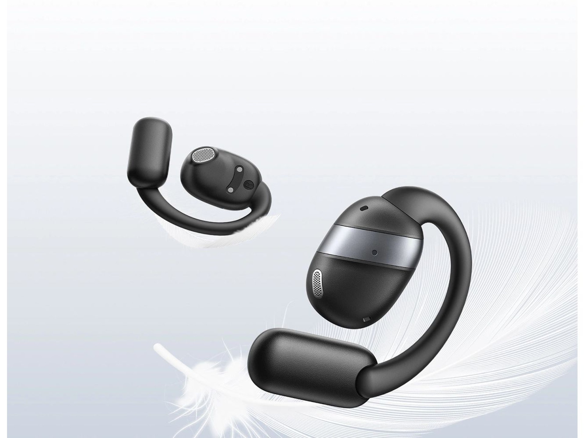 Fones de ouvido sem fio Joyroom Openfree JR-OE4 TWS de orelha aberta – preto