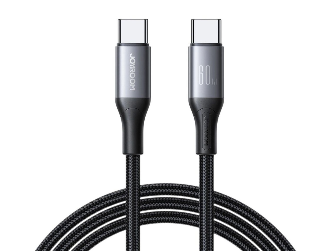 Joyroom S-A28 Flash Series 60W USB-C - USB-C cable 1m - black