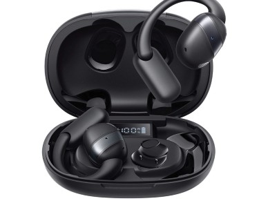 Auriculares inalámbricos TWS de oído abierto Joyroom Openfree JR-OE4 – negros Auriculares inalámbricos TWS de oído abierto Joyroom Openfree JR-OE4 – negros
