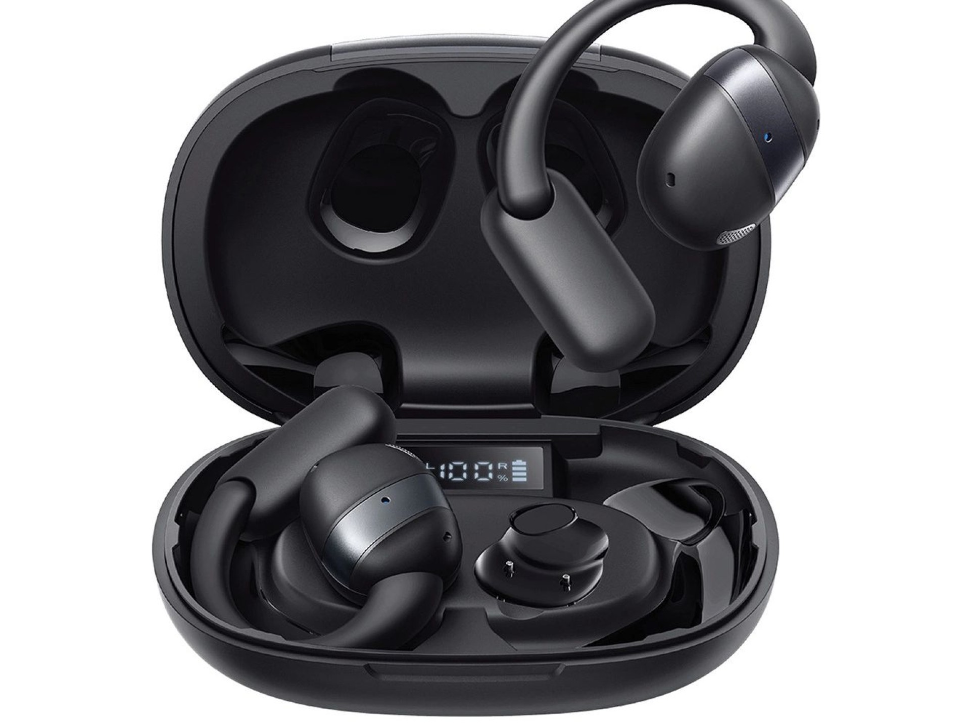 Fones de ouvido sem fio Joyroom Openfree JR-OE4 TWS de orelha aberta – preto