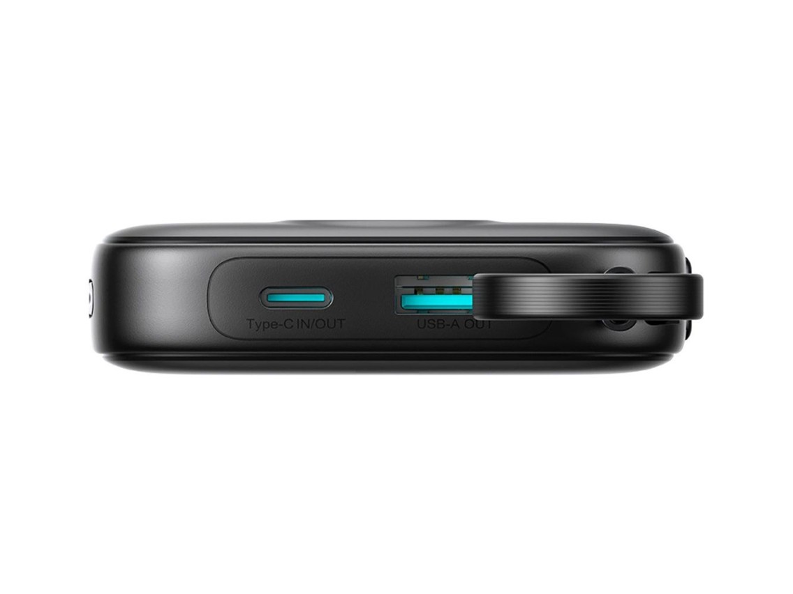 Batería externa Joyroom JR-PBF18 de 22,5 W y 10000 mAh con cable Lightning integrado + cable USB-C d