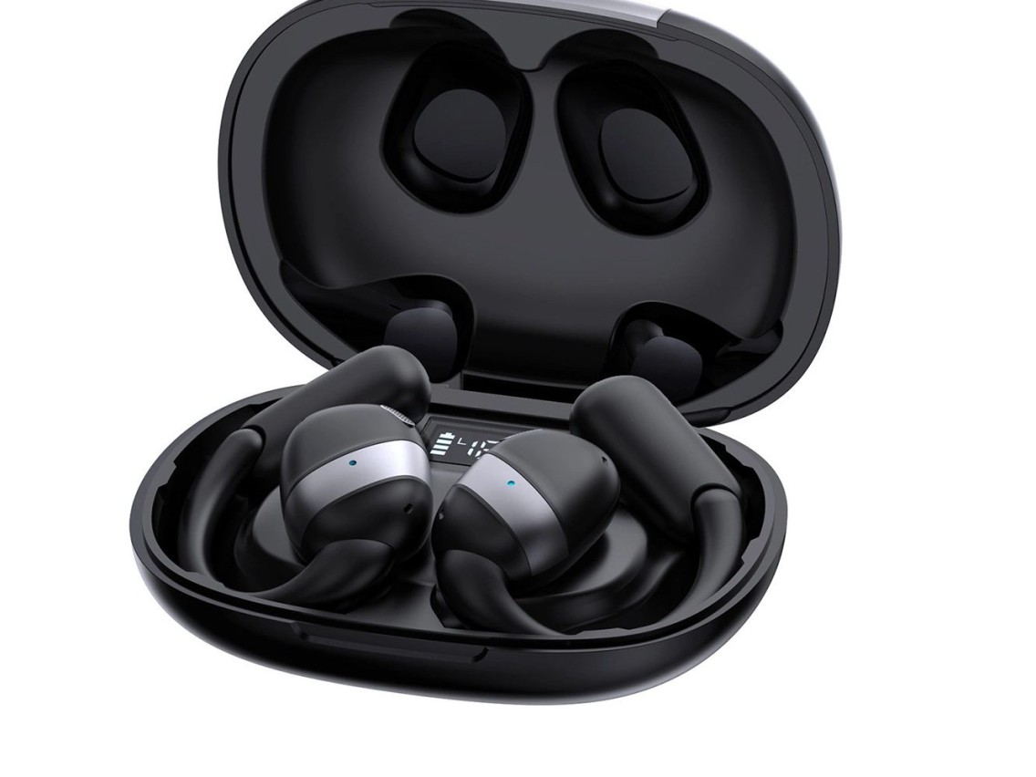 Fones de ouvido sem fio Joyroom Openfree JR-OE4 TWS de orelha aberta – preto