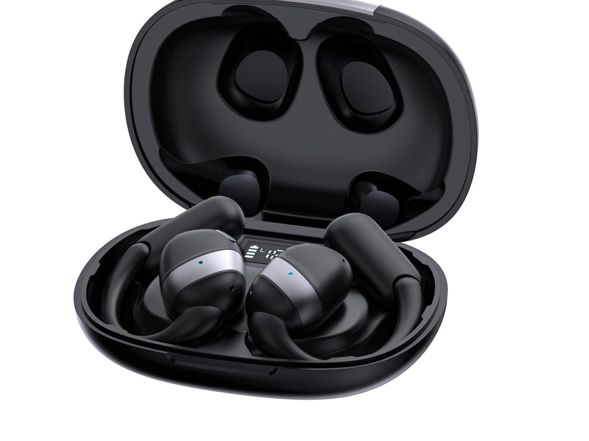 Fones de ouvido sem fio Joyroom Openfree JR-OE4 TWS de orelha aberta – preto