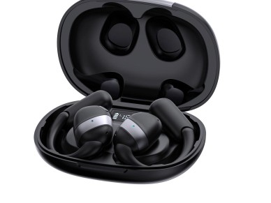 Auriculares inalámbricos TWS de oído abierto Joyroom Openfree JR-OE4 – negros Auriculares inalámbricos TWS de oído abierto Joyroom Openfree JR-OE4 – negros
