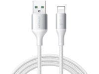 Joyroom S-A28 Flash Series 3A Cabo USB-A para Lightning 2m - branco