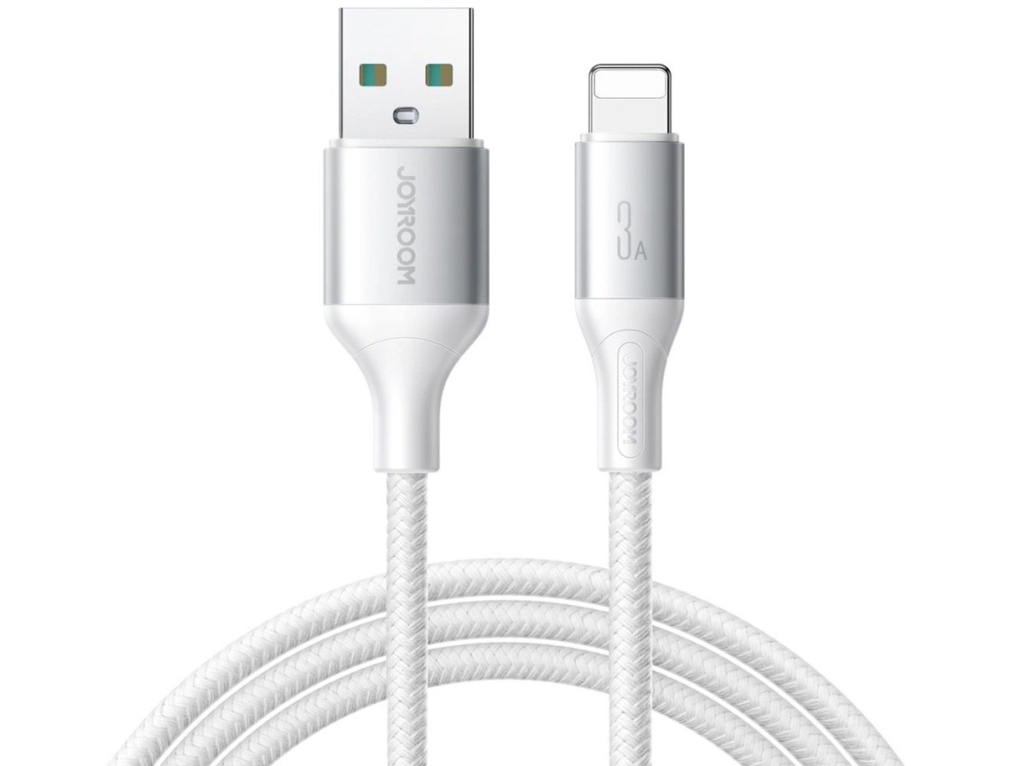 Joyroom S-A28 Flash Series 3A USB-A - Lightning cable 1m - white