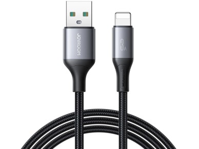 Joyroom S-A28 Flash Series 3A USB-A - Lightning cable 1m - black